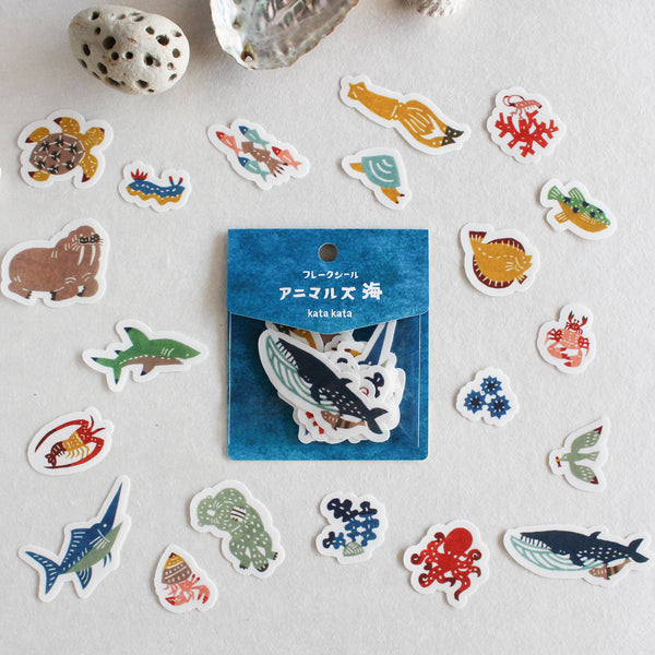 Flake Seal "Animals Sea"