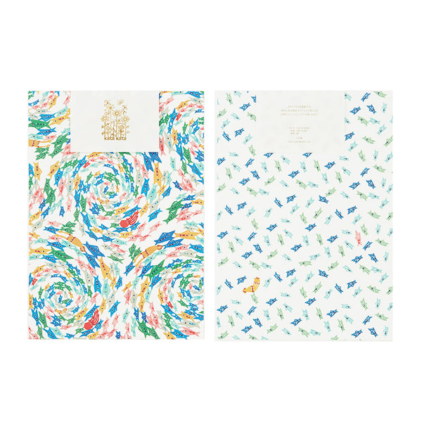 wrapping paper:Fish