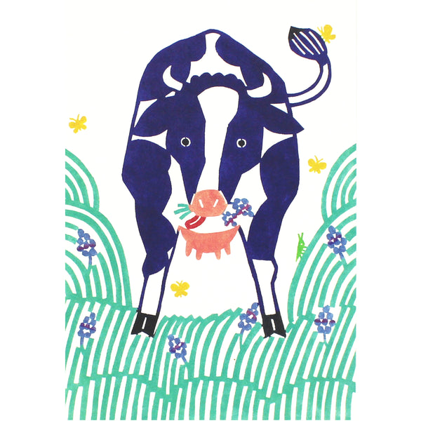 Ox in the field