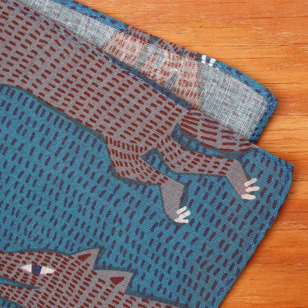 Wolf Blue  (Cotton)