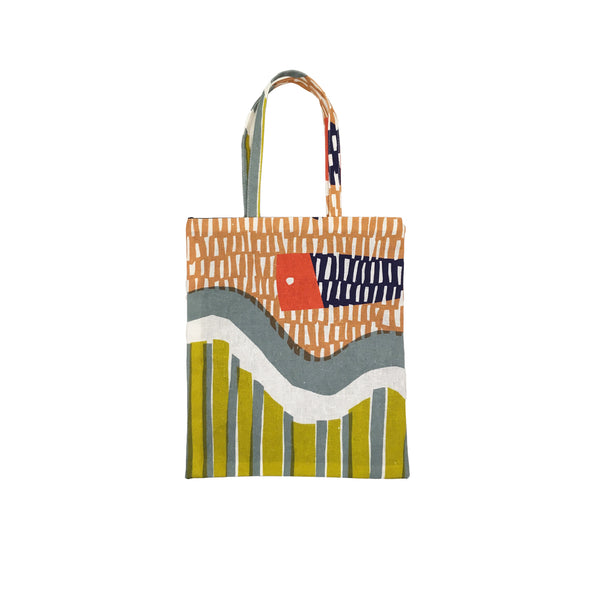 Mini Tote Bag: Tridacninae Yellow