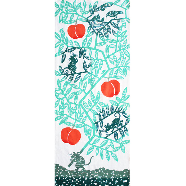 Mice and Peach Tree