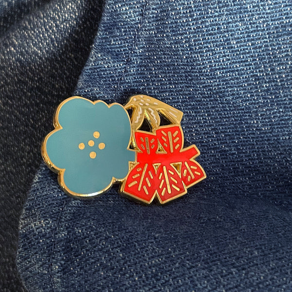 ENAMEL PIN: Hummingbird
