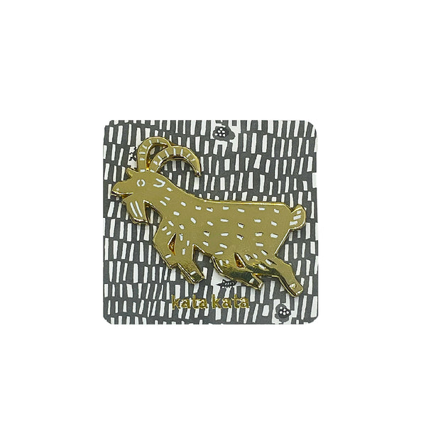 ENAMEL PIN: Goat