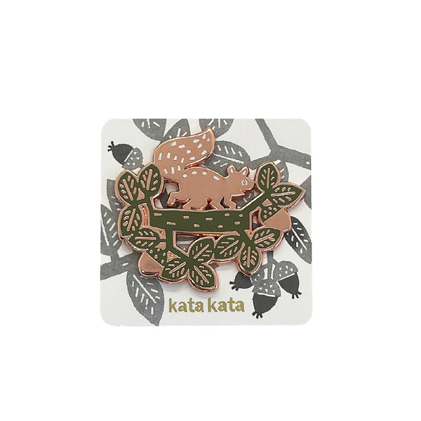 ENAMEL PIN: Squirrel
