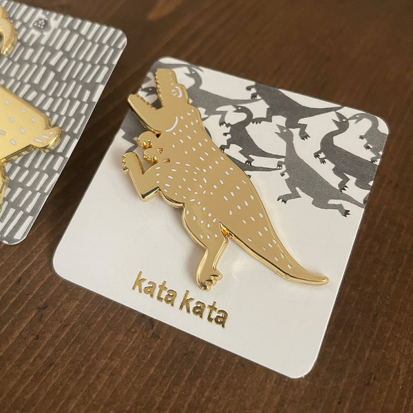 ENAMEL PIN: Tyrannosaurus