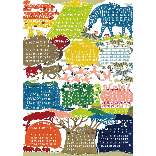 2026 Calendar: Journey Through the Seasons