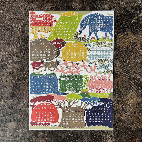 2026 Calendar: Journey Through the Seasons