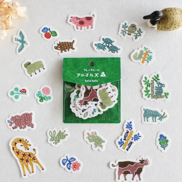 Flake Seal "Animals Forest"