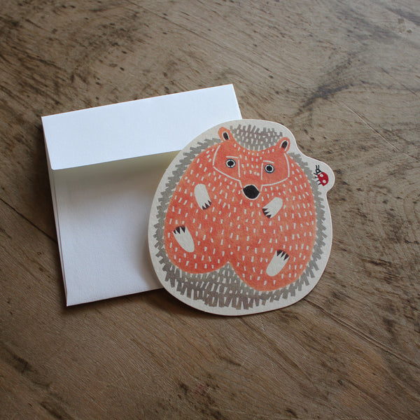 Mini Card Hedgehog